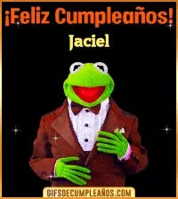 GIF Meme feliz cumpleaños Jaciel